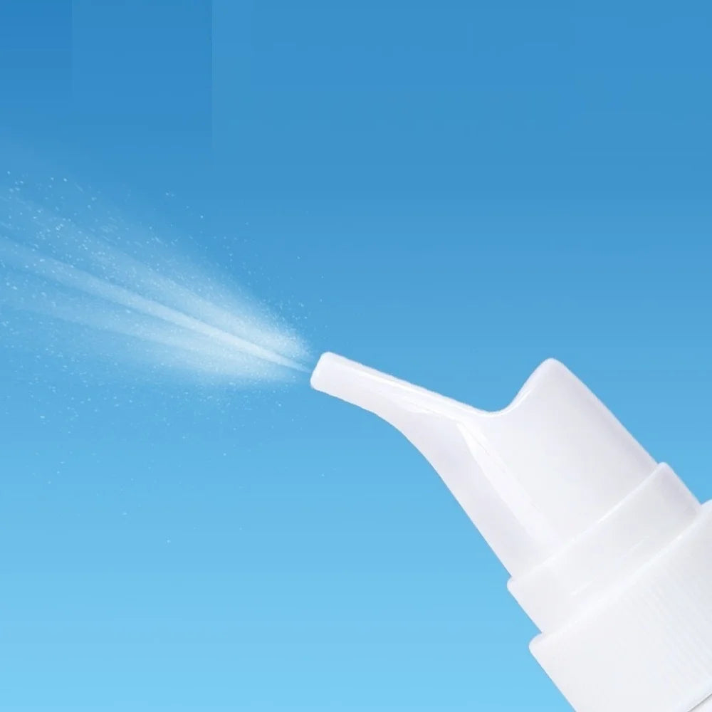 The Nasal Irrigator Nasal Wash Cleaner Fine Atomizer Spray Bottle Portable Travel Liquid Container Special Containers Zpaxo