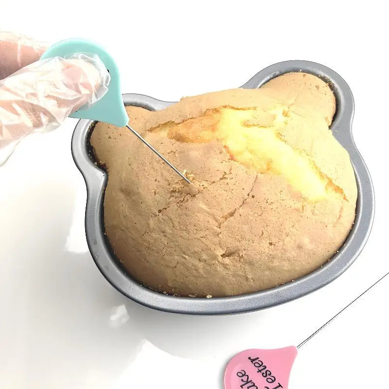 Cake Tester Probe Reusable Stainless Steel Testing Needle Sticks Zpaxo