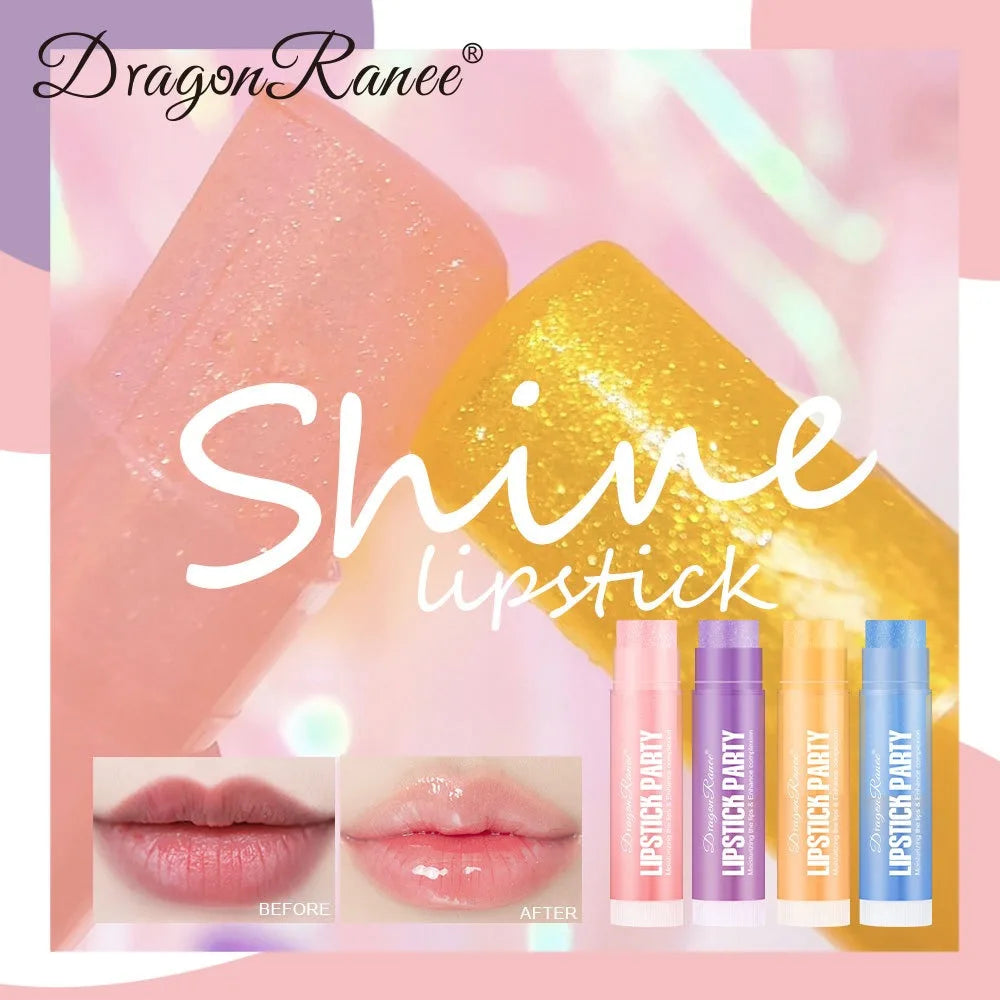 Diamond Shiny Glass Lipstick Moisturizing Fine Flash Sparkling Lip Gloss Makeup Lip Freeze Long Lasting Nourish Lip Balm Care Zpaxo