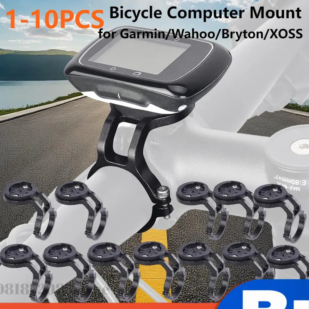 10- Bike Computer Mount Aluminum Alloy MTB Road Light GPS Holder