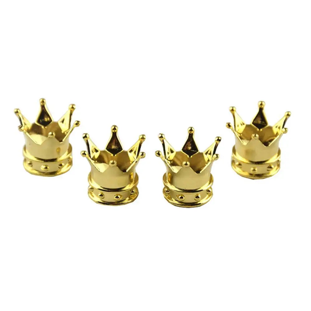 Wheel Decoration Auto Replacement Parts Bike Car Tire Valve Stem Caps Zpaxo gold