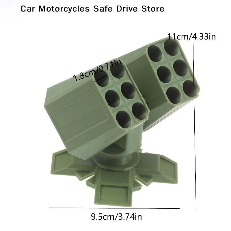 Military-style Anti Aircraft Gun Pen Holder Olive Green