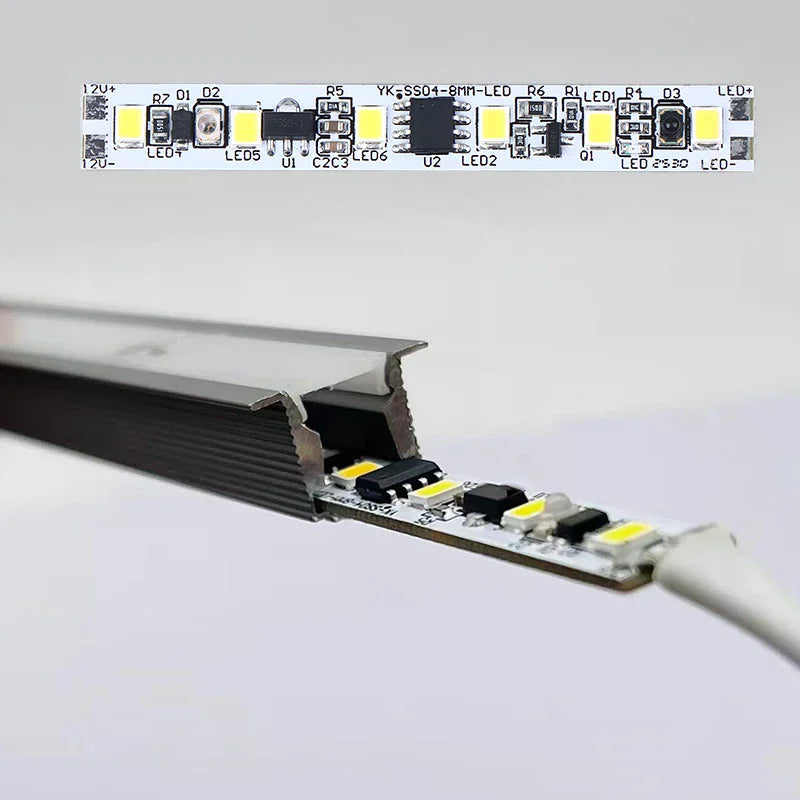 12V No Dark Zone Sweep Sensor Hand Switch Wave Scan IR OFF DIY LED Zpaxo