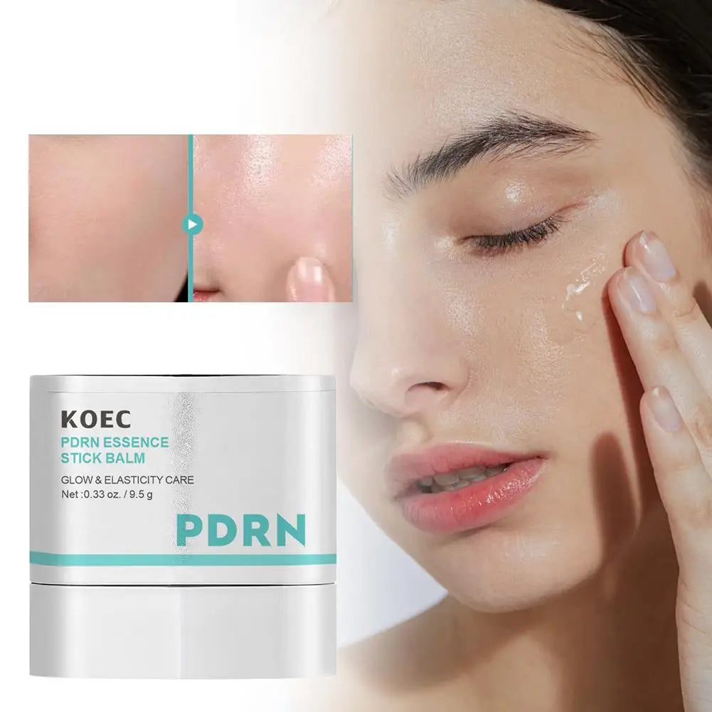 KOEC PDRN Essence Stick Balm 9.5g Collagen Niacinamide Glowing Firming Deep Hydration Anti Wrinkle Korean Face Care Stick Zpaxo
