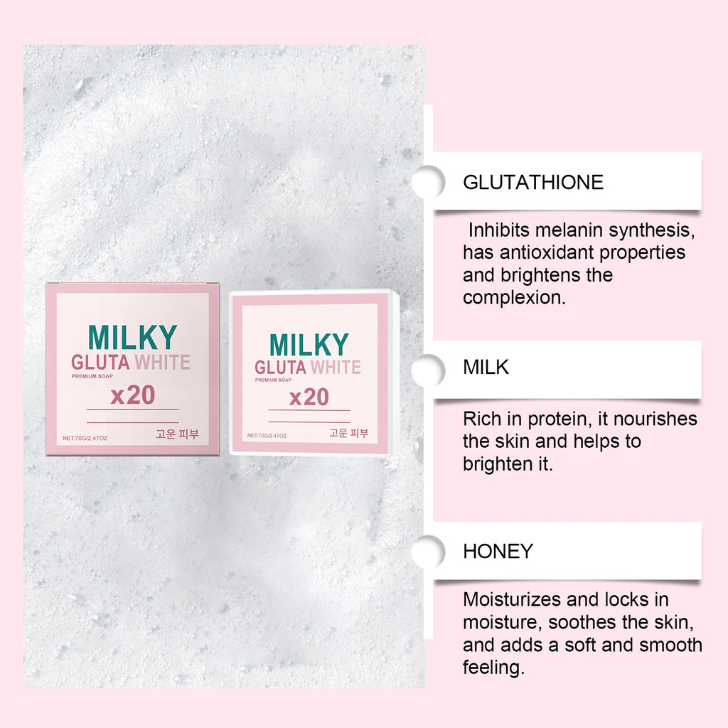 Milk Body Soap – Moisturizing, Cleansing & Gentle Bath Bar Moisturizing Bath Soap Zpaxo