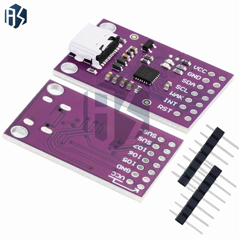 ‌CP2112 USB to SMBus/I2C Bridge Evaluation Kit – HID-Compliant Debug Board with Micro-USB for CCS811 Gas Sensor for Arduino 3.3V Zpaxo