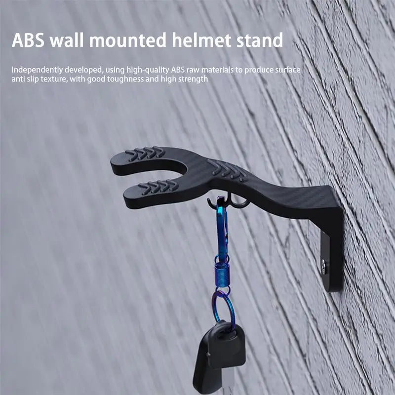 Motorcycle Head Gear Hook Motorcycle Helmet Holder Helmet Hook Wall Mount Football Bicycle Hat Hanger Stand for Caps wall rack Zpaxo