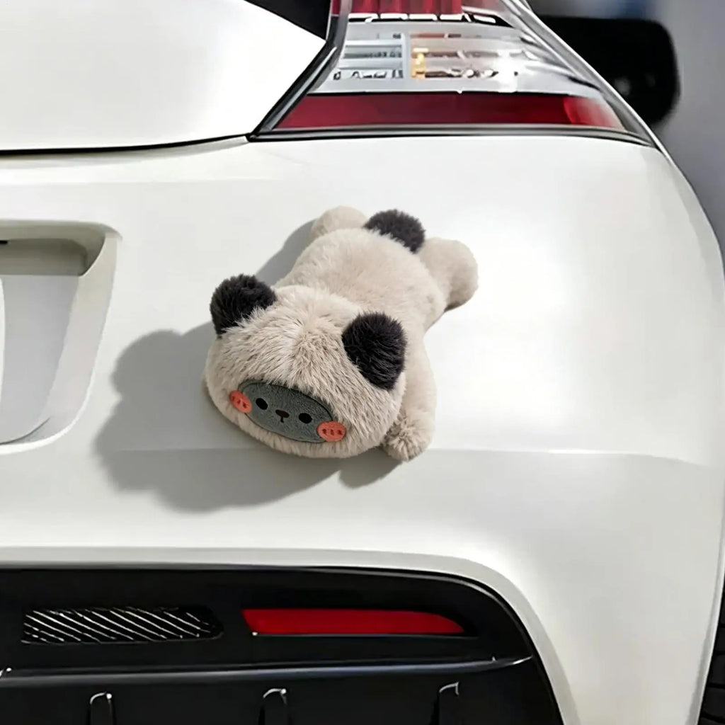 Funny Bumper Magnets Plush Animal Interactive Toys Cartoon Decals