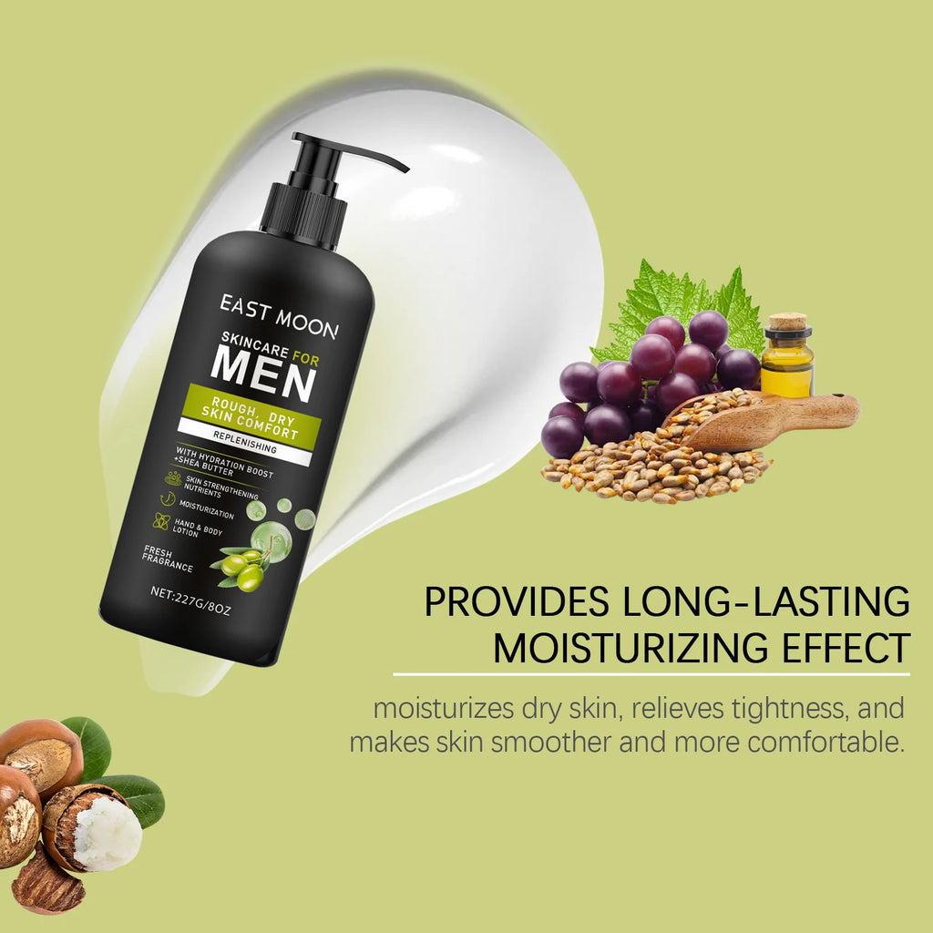 Men's Body Lotion Series Moisturize Dry Improve Sagging Oil Control Lasting Fragrance Brighten Skin Nourishing Creams Zpaxo