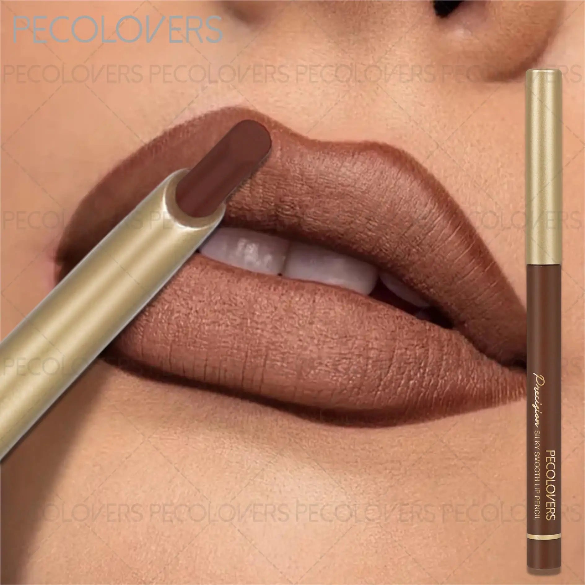 Matte Lip Liner Pencil Long Lasting Non-stick Moisturizing Formula Zpaxo