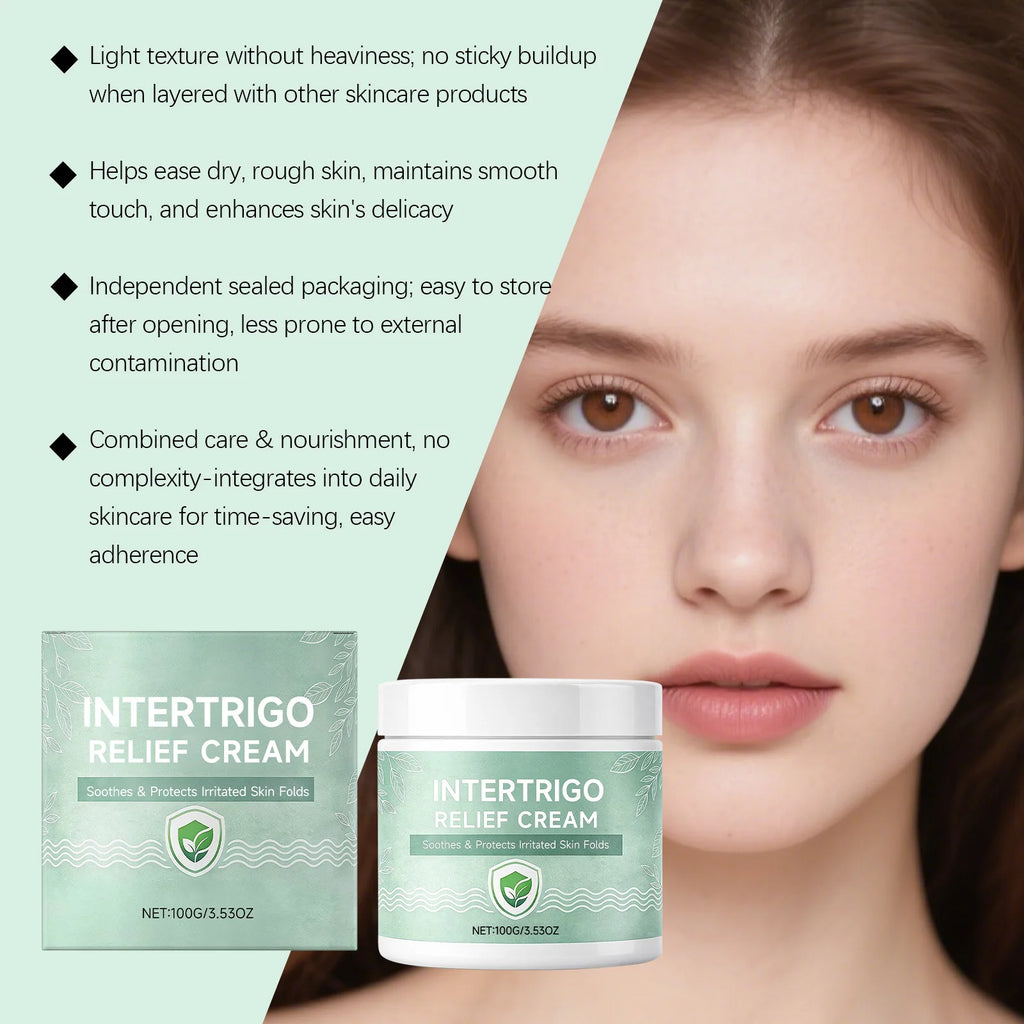 Hoygi Skin Fold Soothing Cream – Intertrigo Relief 100g Skin Barrier Cream Zpaxo