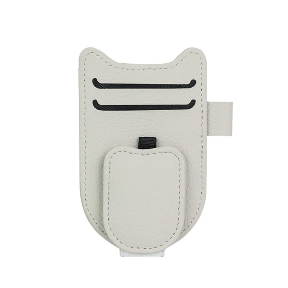 Shock-proof Magnetic Eyeglasses Clip Lossless Installation Expansion Zpaxo White