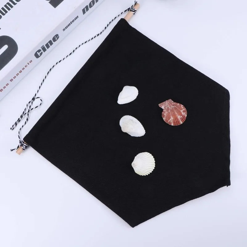1 Brooch Pin Display Banner Nordic Minimalist Cotton Hanging Flag