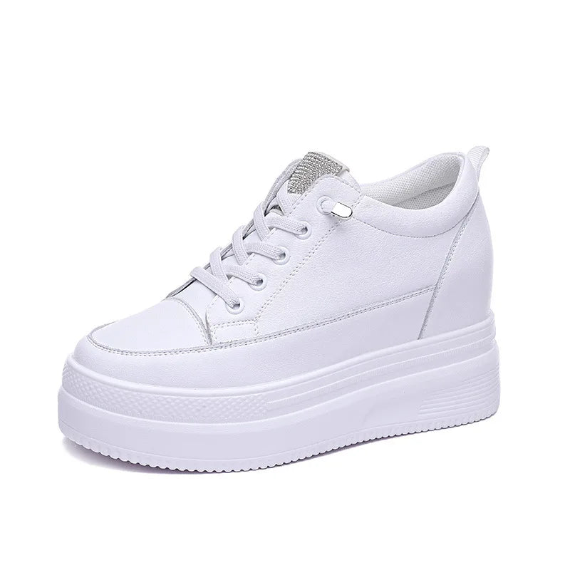 Women's Fashion Casual Sneakers Breathable Vulcanized Mesh Zpaxo 2782 White 37 China Mainland