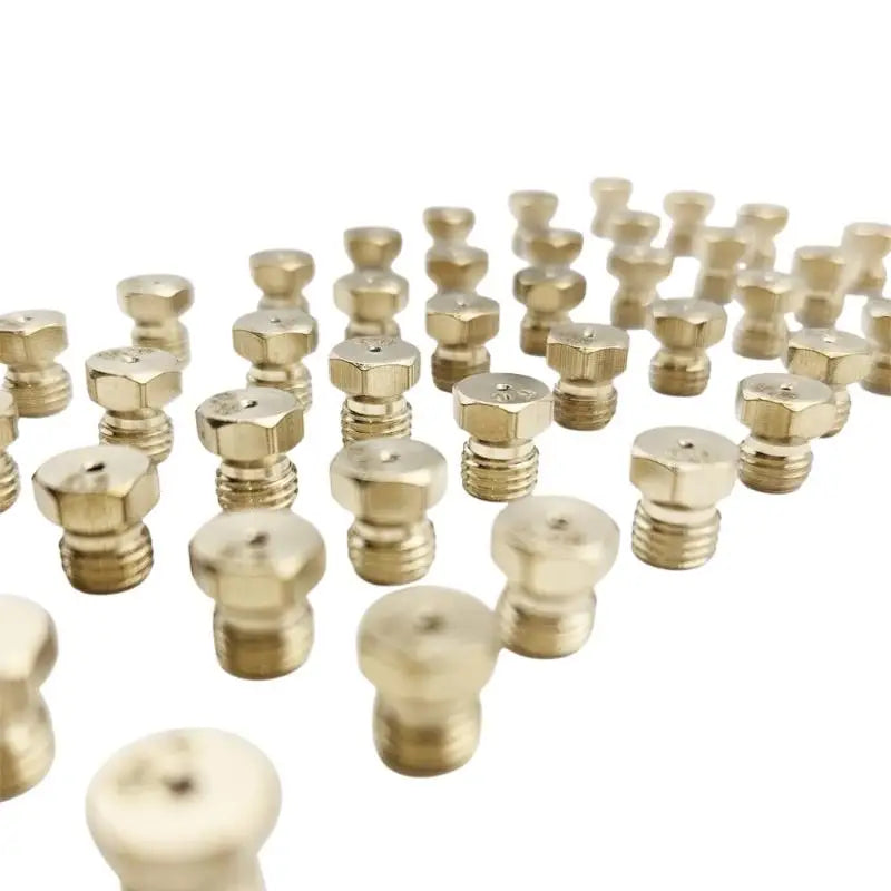 5-Pack LPG Brass Nozzle Jets – Gas Stove Burner Conversion Kit
