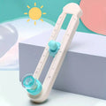 360 Degree Rotate Circle Cutter Paper Card Photo Safe Circular Paper Cutter Circle Shape Crafts DIY Round Cutting Tool Cardstock Zpaxo 1pcs