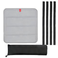 Waterproof Window Shade Cover Reflective Blackout Collapsible Sunroof Zpaxo Gray
