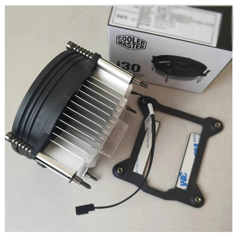 I30 CPU Heatsink Supports 1155 1150 H61 H110 Desktop Fan Zpaxo