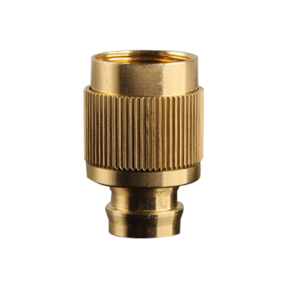 Spray Nozzle Copper Plating High Direct Spray Sprinkler Garden Hose Fittings for Car Cleaning Flower Grass Watering Zpaxo