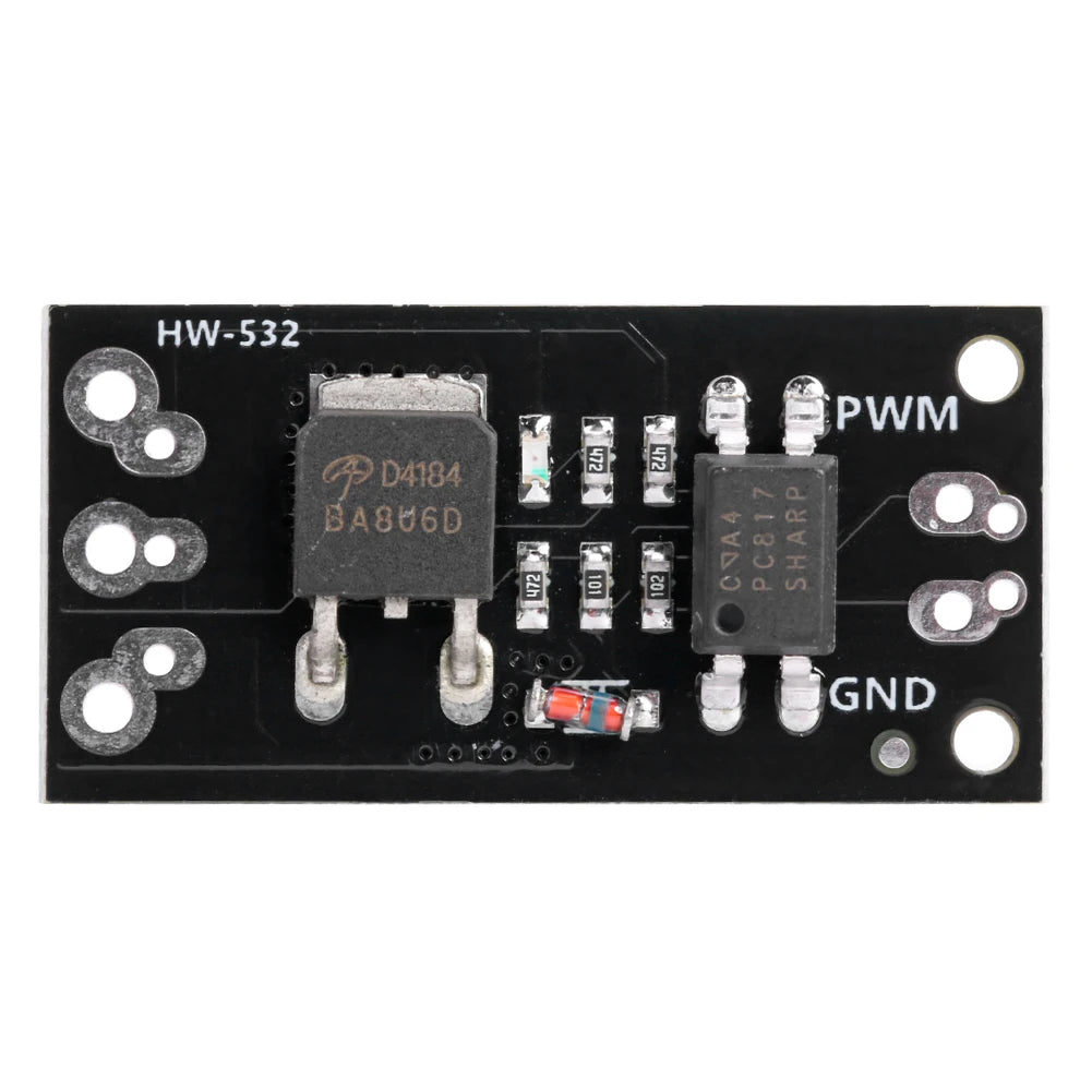 HW-532A 50A FET Module D4184 DC5-40V PWM Speed Regulation Optocoupler