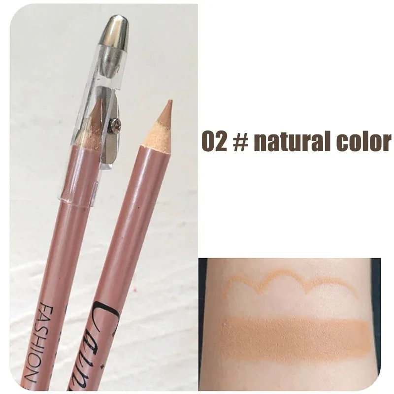 Concealer Pencil Covers Eyebrows Dark Circles Spots Natural Contour Zpaxo 02 Natural color