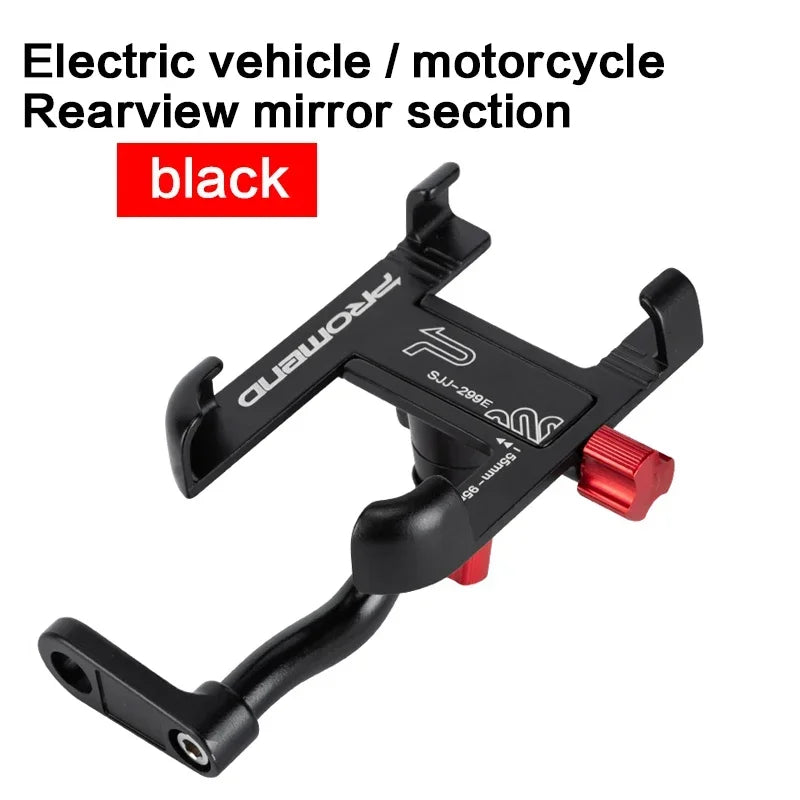 Rotatable 360 Degree Aluminum Bicycle Phone Holder Bike Motorcycle