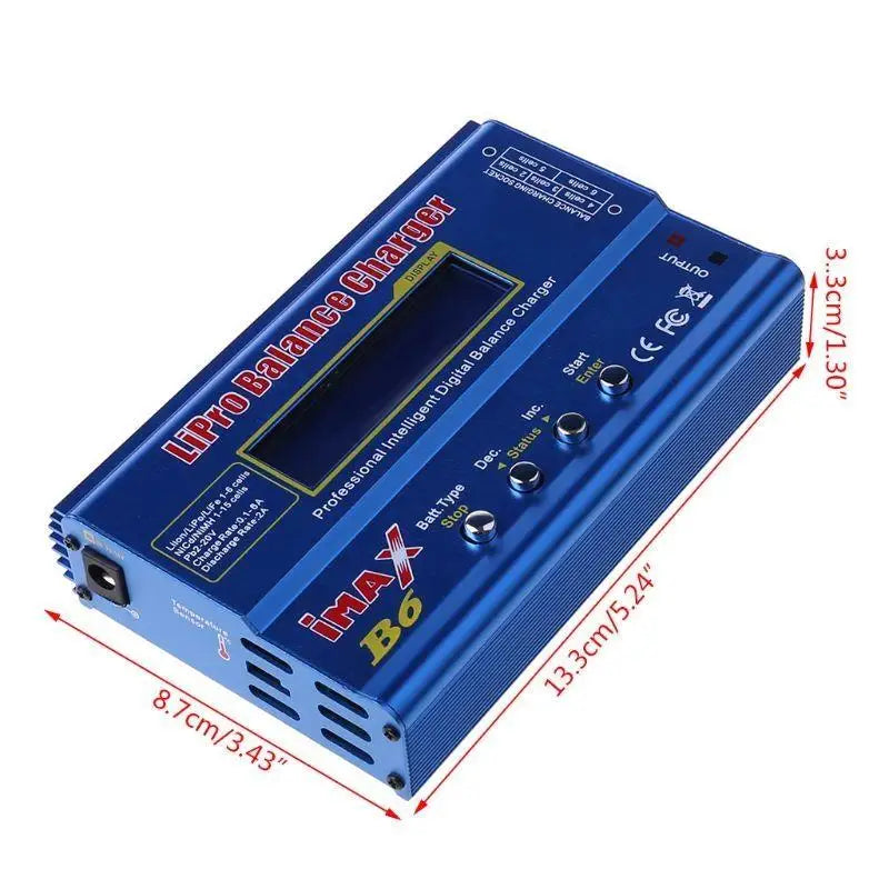 652F HTRC B6 AC RC 80W Balance Digital LCD Screen Li-ion Nimh Nicd Zpaxo