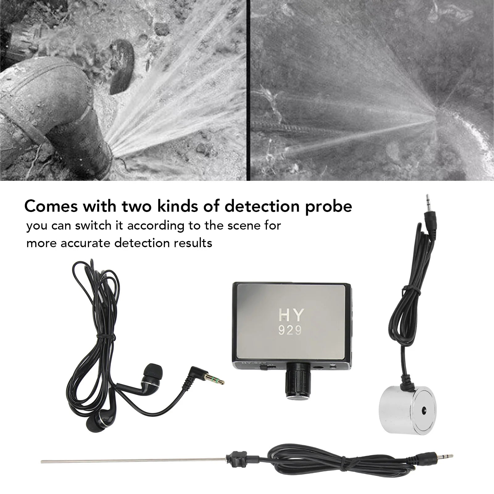 Underground Water Pipe Leakage Detector Enhanced Strength Sound