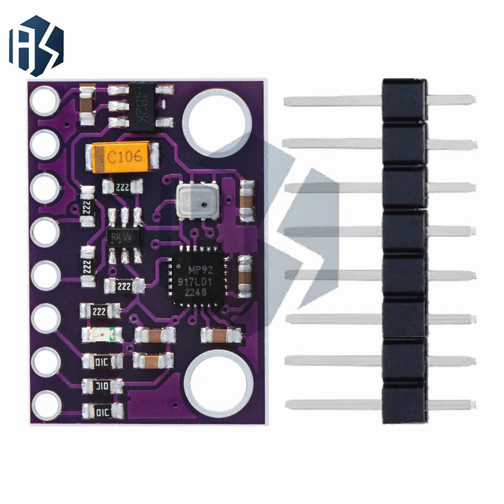 MPU-9250 9-Axis Motion Tracking Sensor Module Accel Gyro Compass SPI Zpaxo