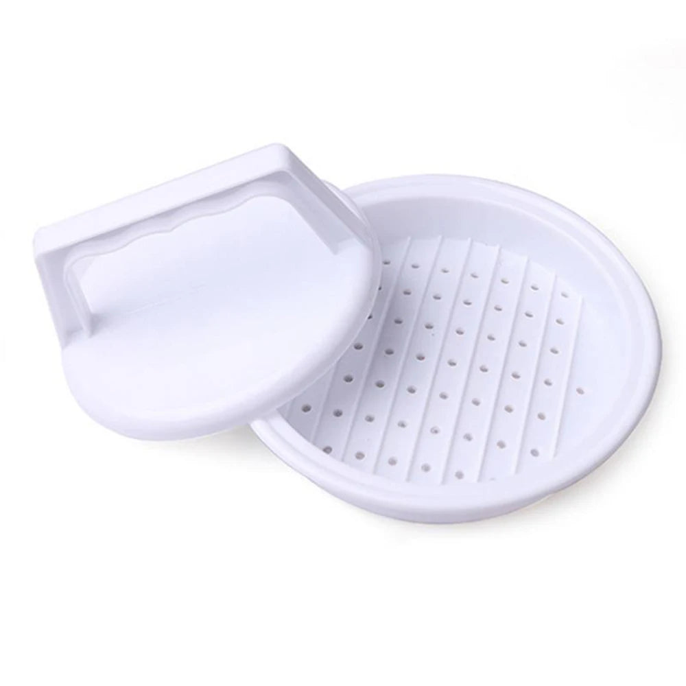 1pc Hamburger Press Stuffed Burger Press Plastic Meat Grill Party BBQ Burger Maker Mould Hamburger Maker Kitchen Tool Zpaxo 56047