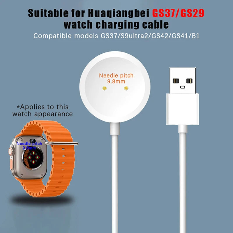 Lightweight Smart Watch Charging Cable GS29 Magnetic Cord Suitable