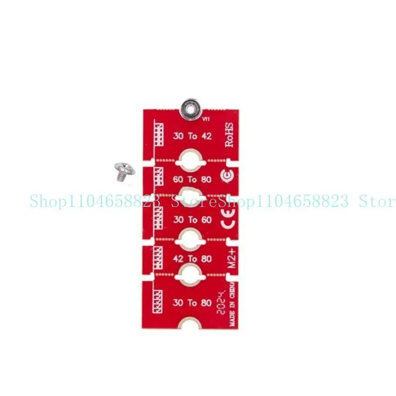 M.2 NGFF/NVME SSDs Length Adapter Brackets, Enhances Cable Management for 2230 2242 2260 2280 Zpaxo
