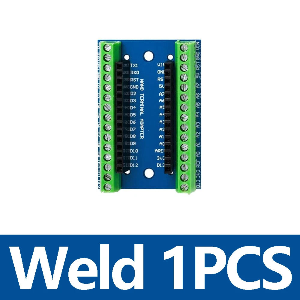 1 NANO V3 0 Controller Terminal Adapter Expansion Board IO Shield Zpaxo weld 1PCS