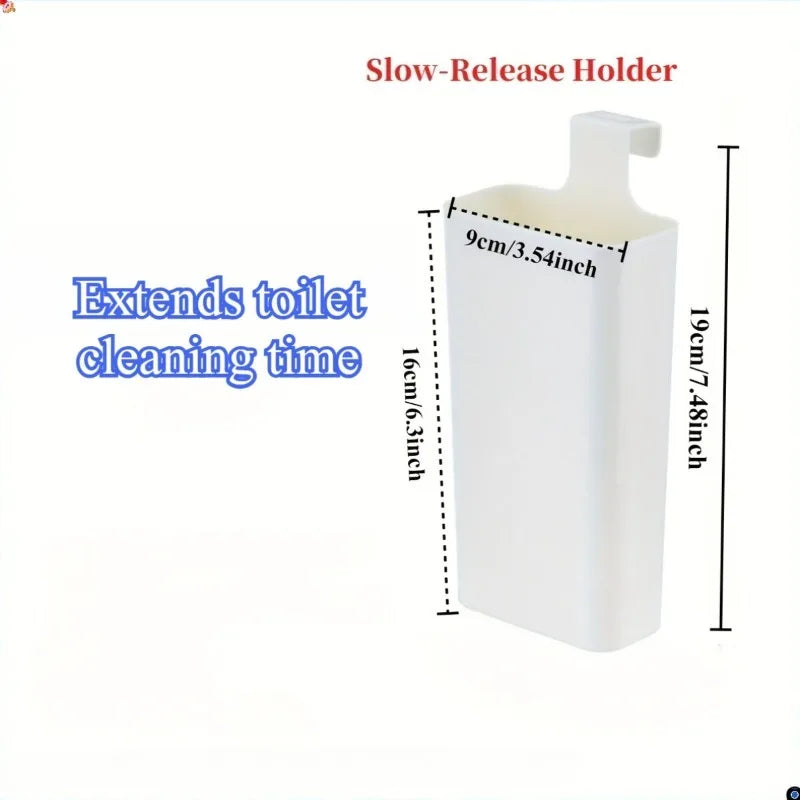 Toilet Solid Dispenser Tank Replacement Part Plastic Contemporary No
