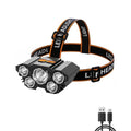 KDULIT COB+XPE LED Headlamp – USB Rechargeable, Waterproof