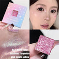 Monochrome Waterproof Discoloration Eyeshadow Palette Highlighter Zpaxo 03