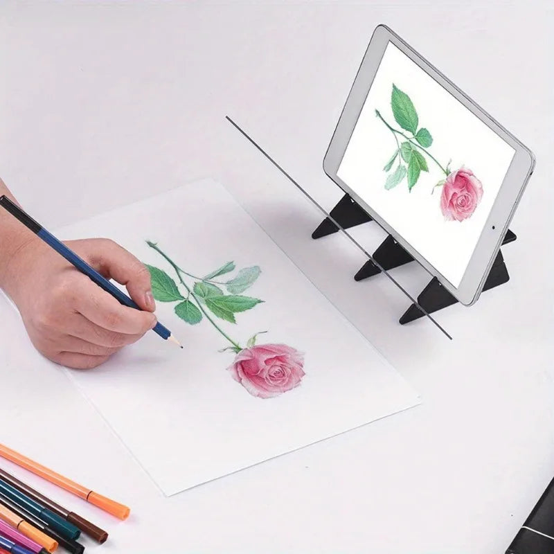 PVC Optical Drawing Board Tracing Reflection Sketching Tool Artists