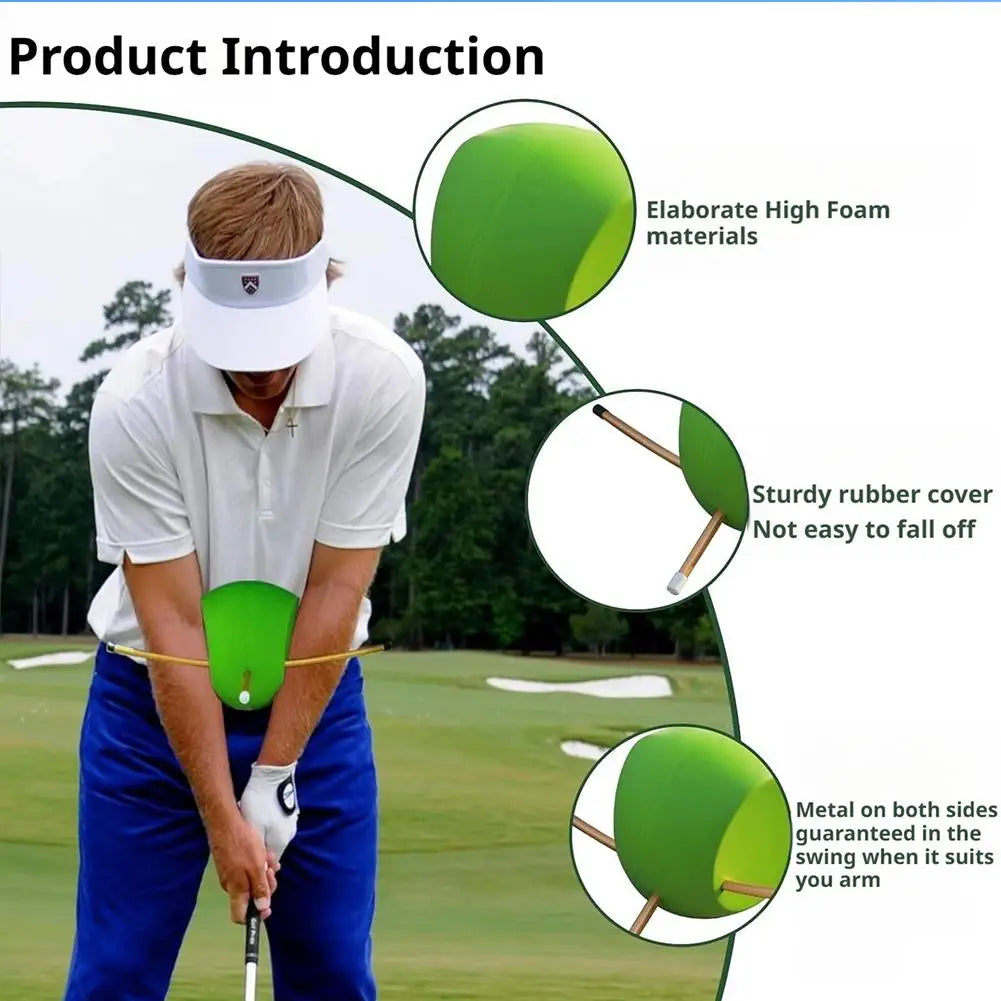 Golf Arm Posture Corrector Portable Swing Trainer Connecting Ball Fix Chicken Wings Mechanics Beginner Practice Accessory Zpaxo