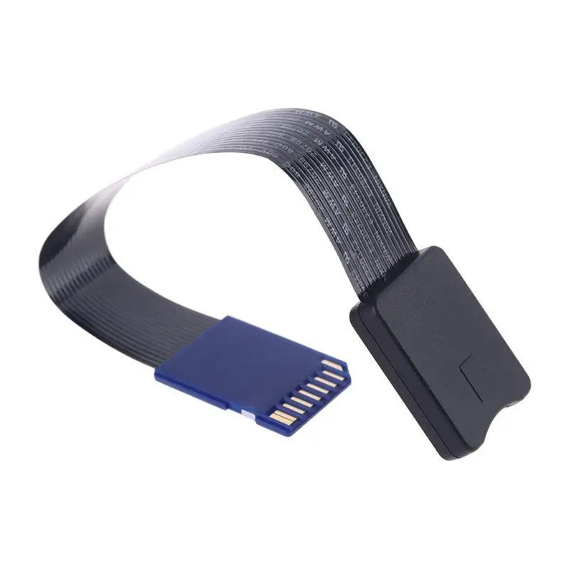 652F to Card Extension Cable Standard SDHC Memory Card Male to Female Extension Soft Flat FPC Cable Extender Zpaxo