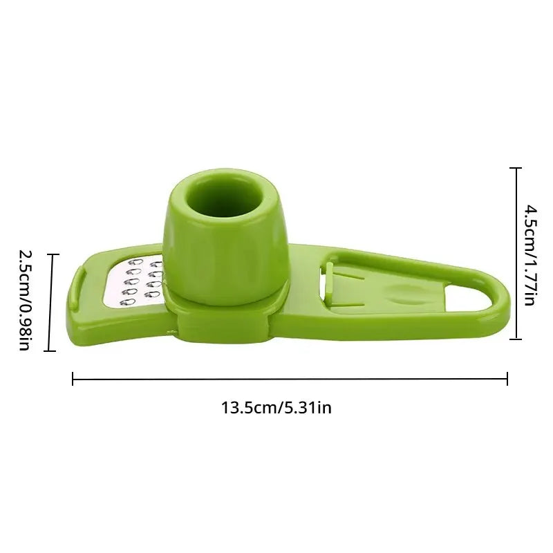 Mini Manual Garlic Press & Grinder – Eco-Friendly Kitchen Tool Garlic Press Zpaxo