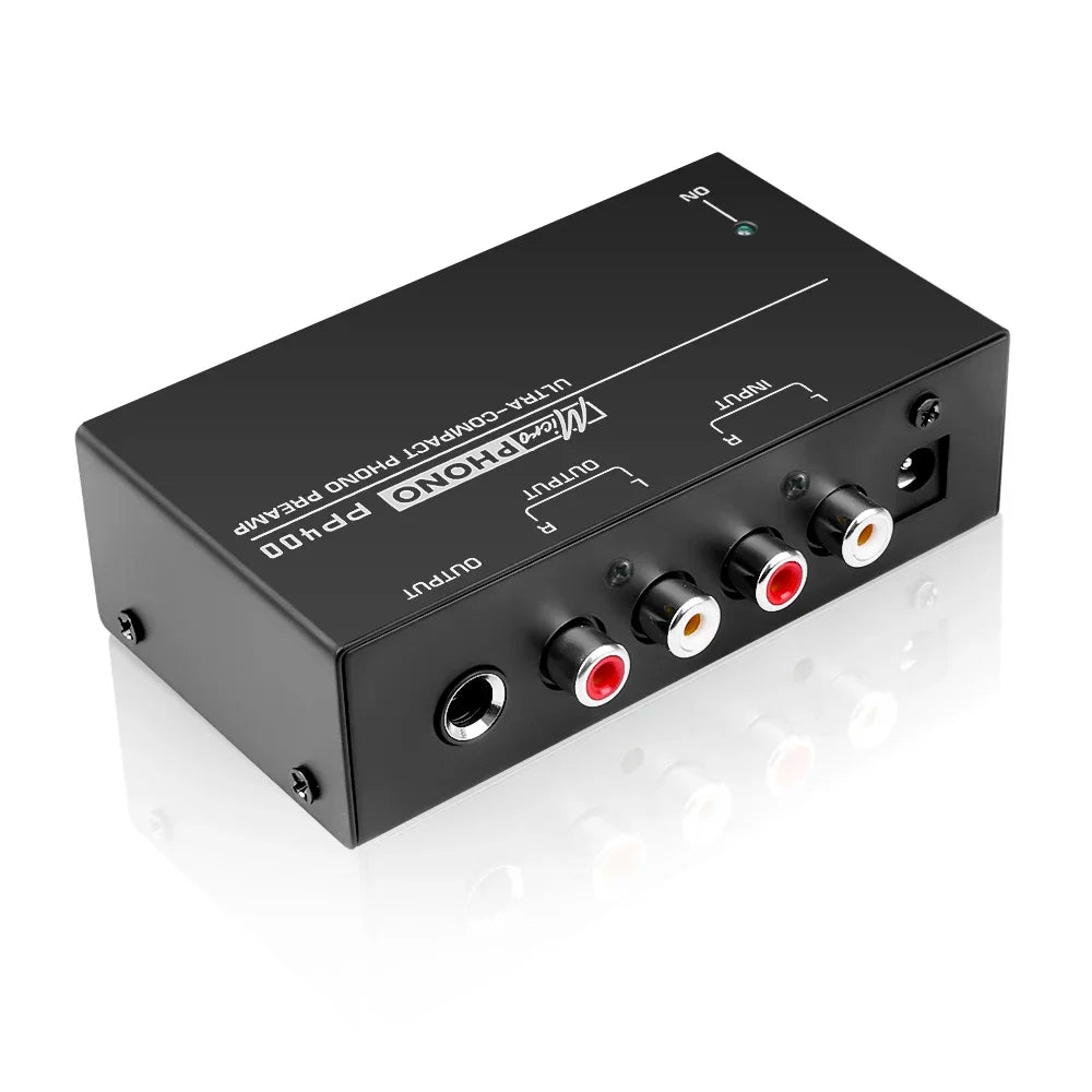 PP400 Ultra-compact Phono Preamp Preamplifier Home Mini Audio