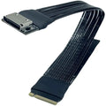 652F Server M 2 Oculink PCIe4 0 Adapter Fast Speed 64Gbps Shielded Zpaxo 0.4 m CN