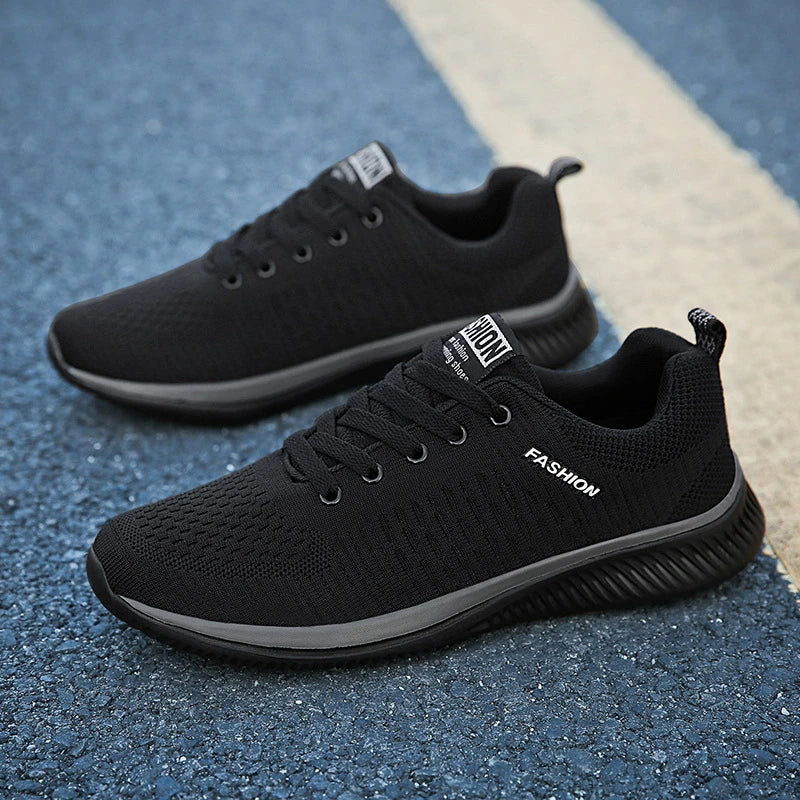 Spring Flying Woven Korean Casual Sneakers Women's Light Running Zpaxo