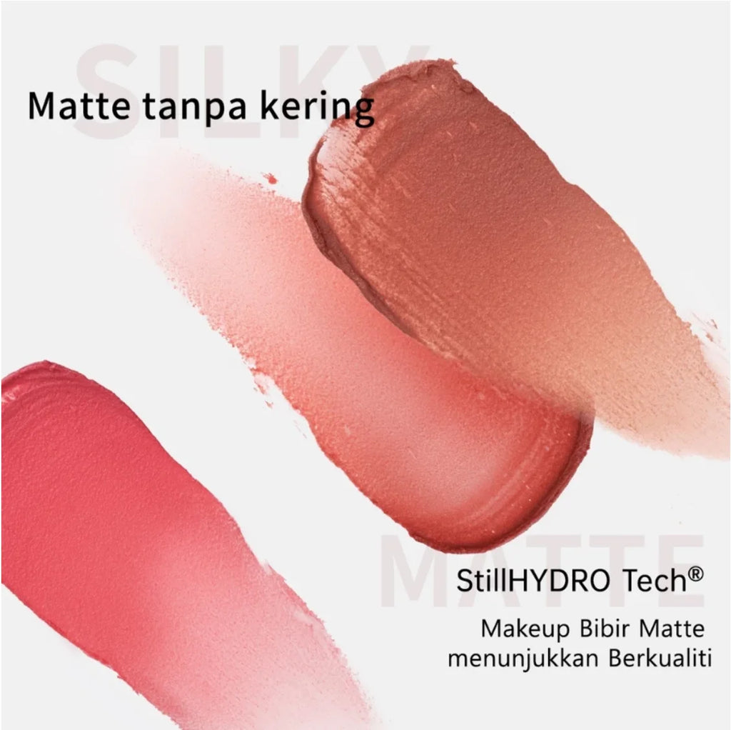 Mooekiss Matte Lipstick Smooth Long Lasting Multi-use Lips Cheeks Zpaxo