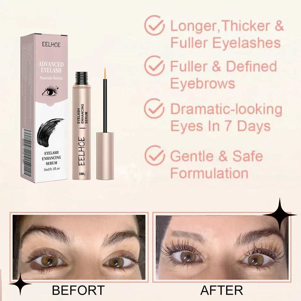 Eyelash Growth Serum – Fuller, Thicker & Longer Lashes Eyelash Growth Serum Zpaxo