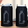 Indoor Recycling Bins Kitchen Foldable Deposit Bottle Storage Trash