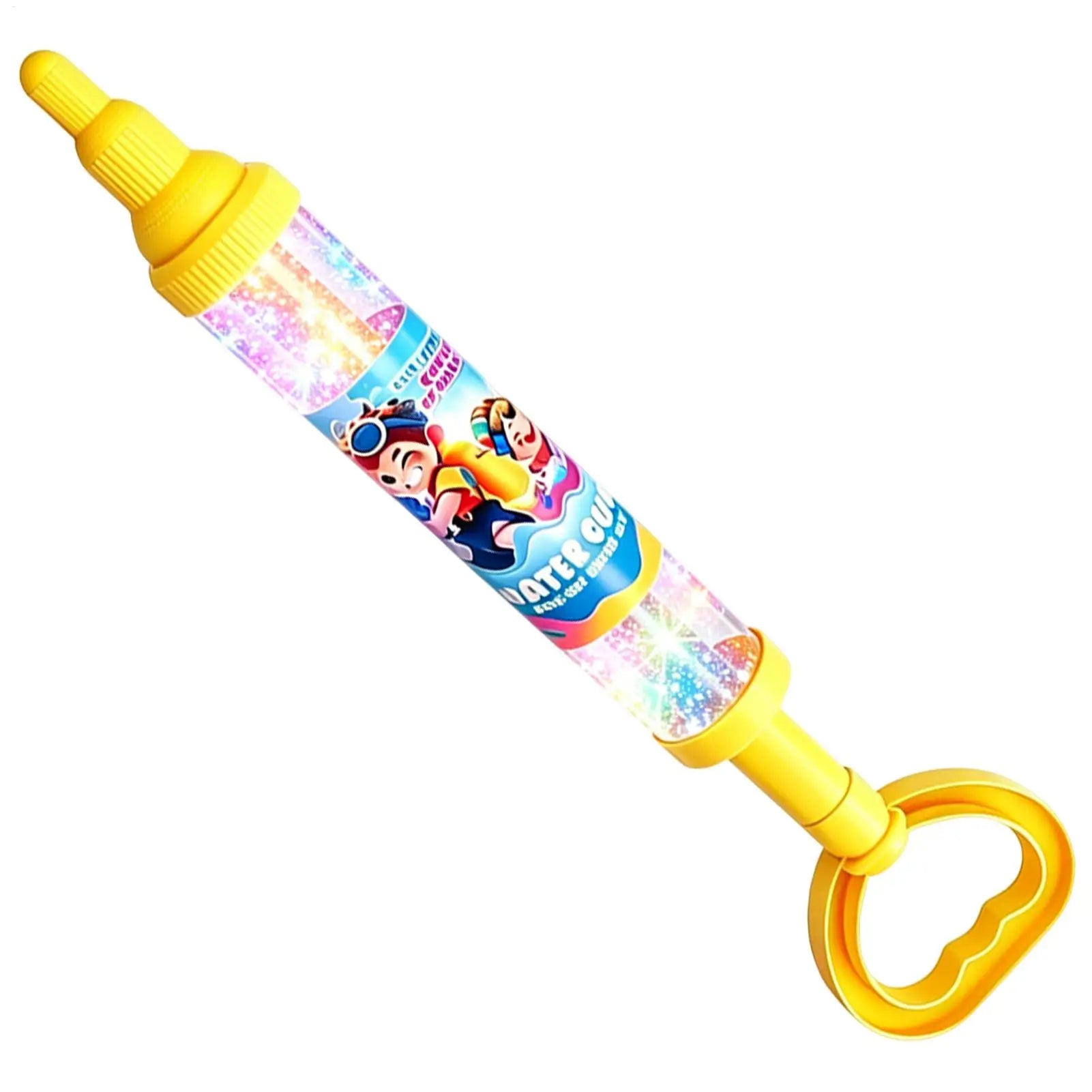 Water Soaker Colorful Rainbow LED Pull-Out Summer Activity Water Soaker For Kids For Bathing Swimming Pool Outdoor Beach Party Zpaxo