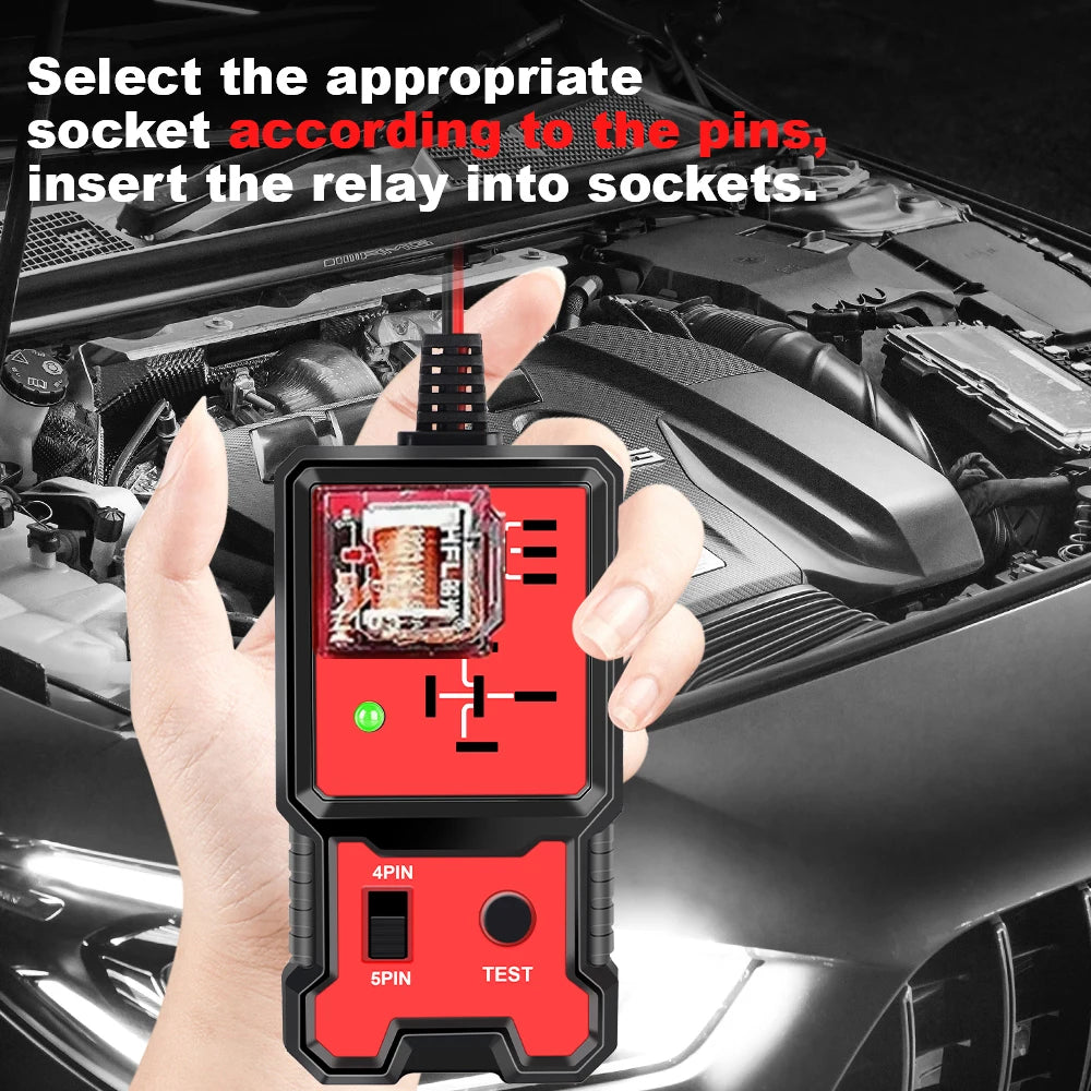 Car Battery Checker Accessories Voltage Tester Indicator Light