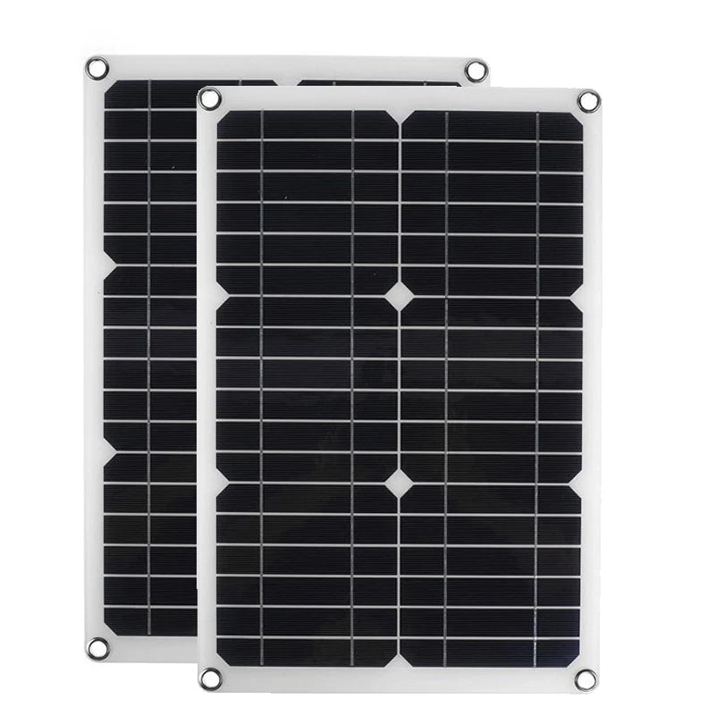 High-efficiency 500W Foldable Solar Panel Featuring 18V 12V DC 5V USB Zpaxo Blue 12V 300W