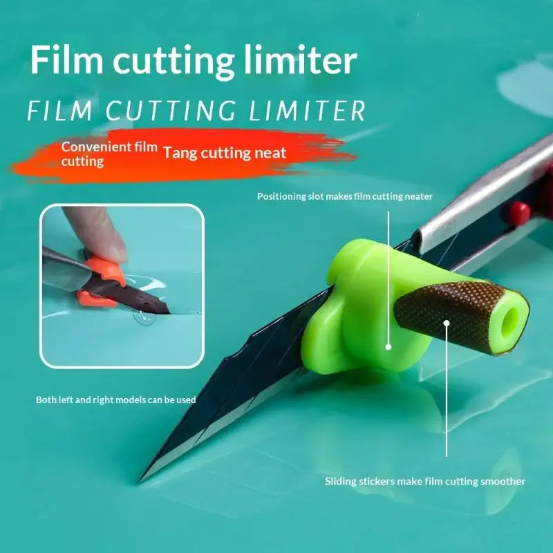 2-Pc Vinyl Wrap Precision Edge Trimming Tool | Car Wrap Cutter